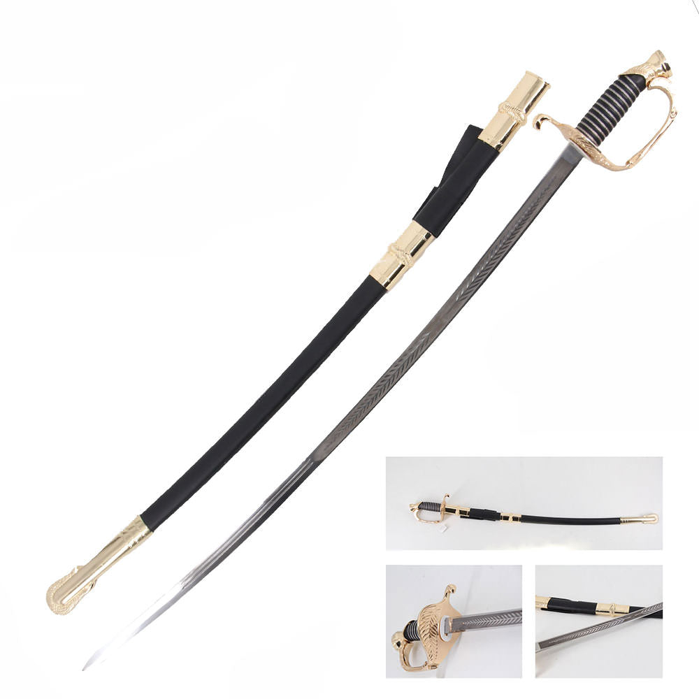 Premium Quality Officer's Parade Sword With Scabbard, Belt Loop and Bag