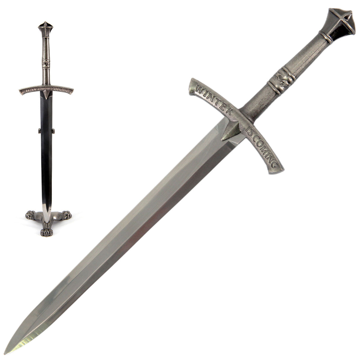 Ice Movie Replica Sword Letter Opener Knife with Stand - TOPHATTER'S ARMORY DEALS