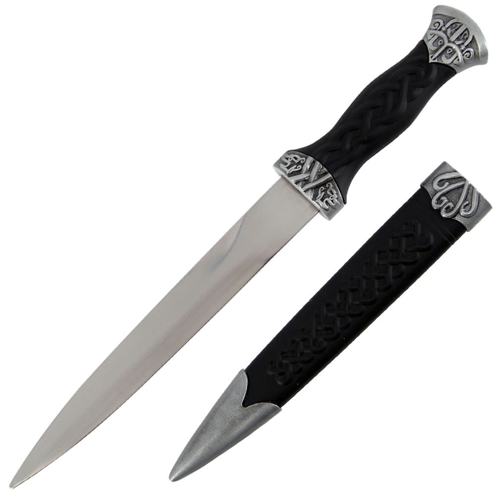 12" Celtic Knot Dagger with Sheath - TOPHATTER'S ARMORY DEALS
