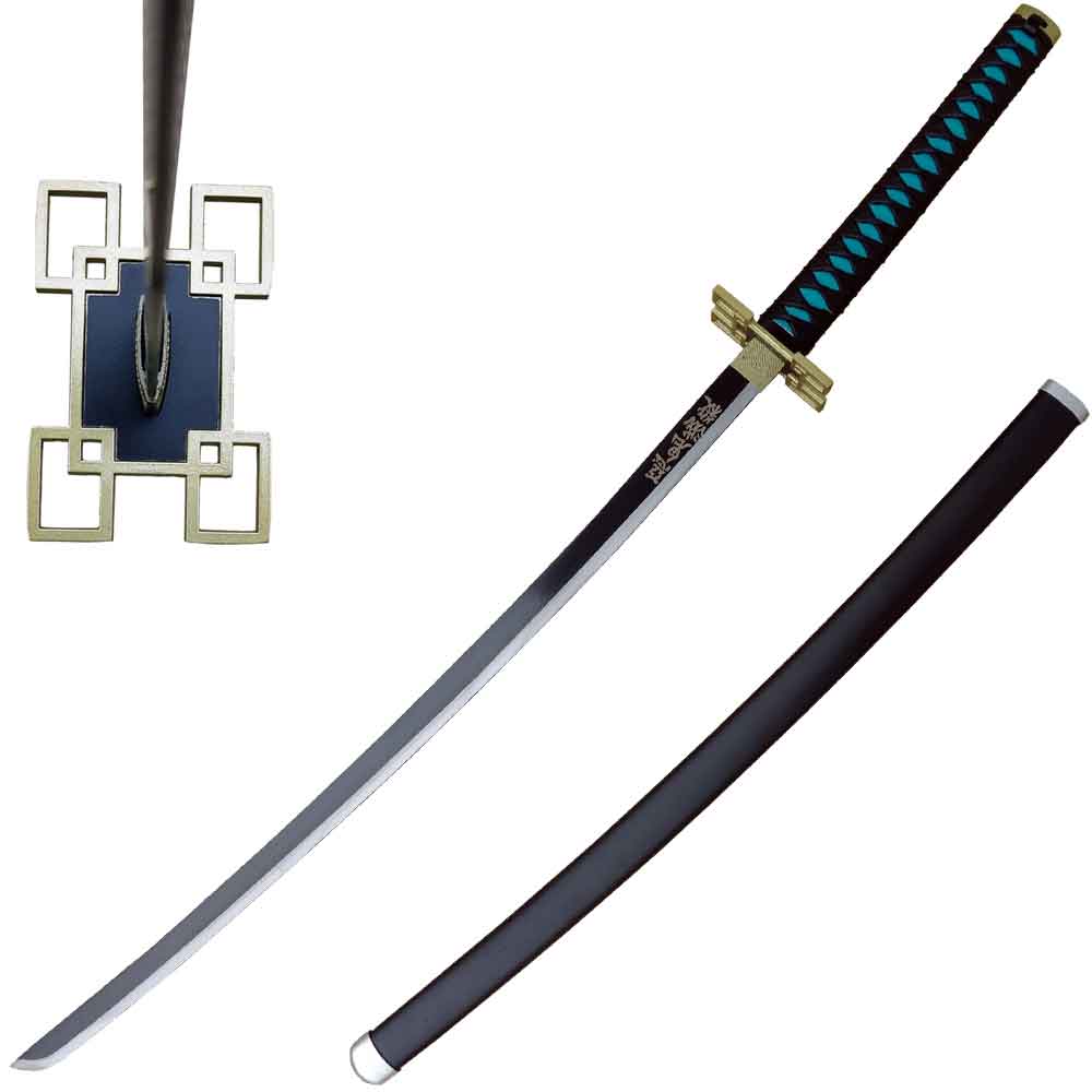 41" Steel Anime Tokitou Muichirou Demon Sword with Scabbard