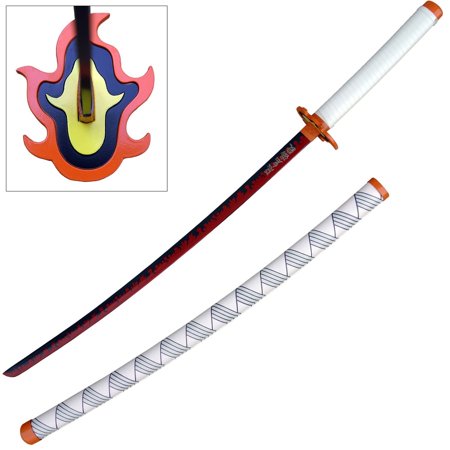 Rengoku Kyoujurou Sword Demon Killer Anime Samurai Katana
