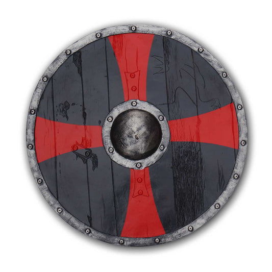 24" Full Size Viking Medieval Round Replica Shield