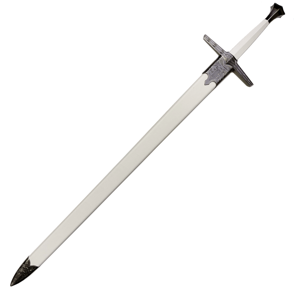 47.5" White Fantasy Sword Witch Killer Blade Movie Replica