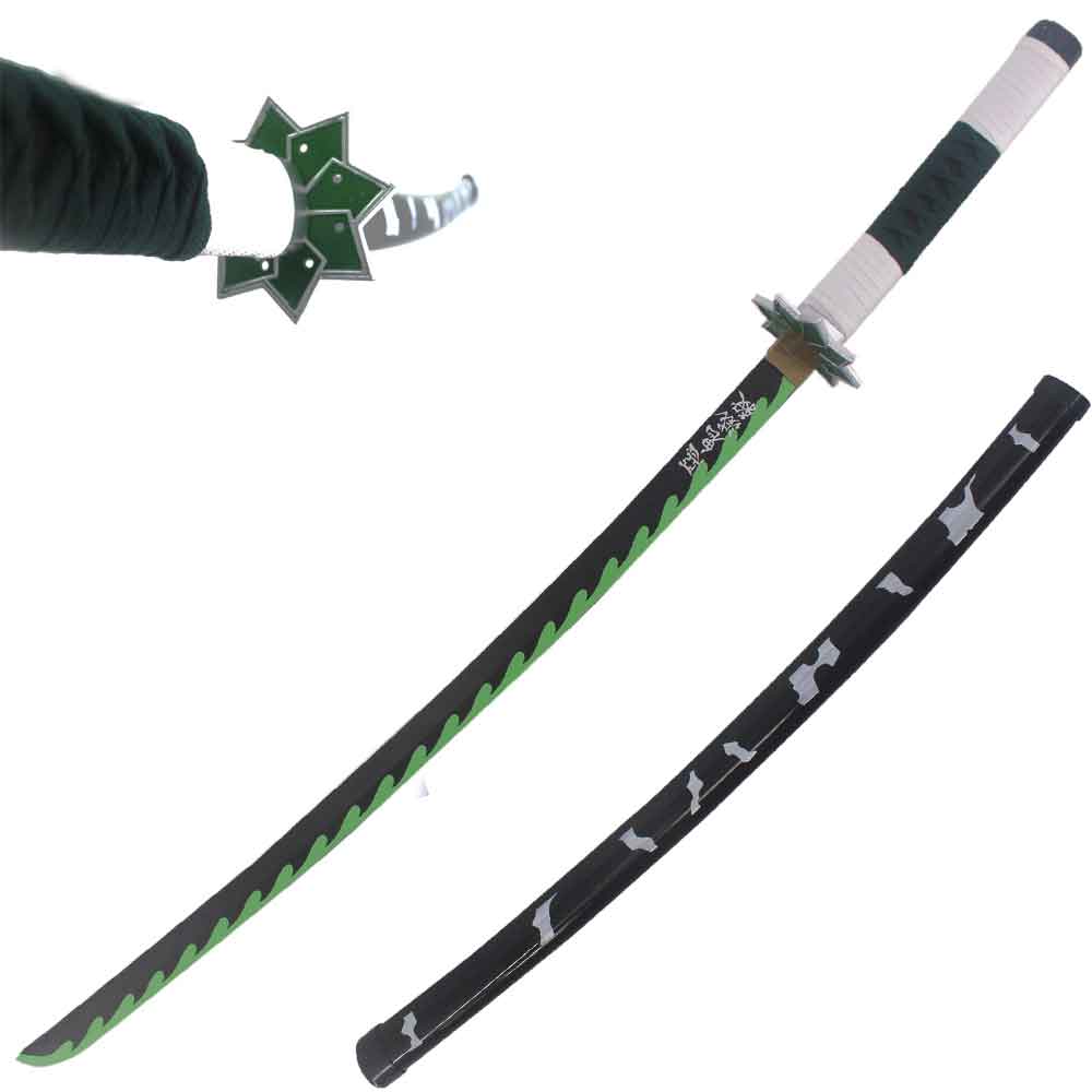 40.5" ABS Plastic Blade Cosplay Anime Sanemi Shinazugawa Demon Sword