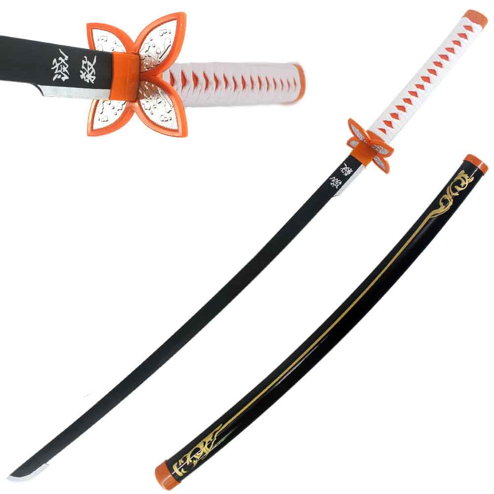 40.5" ABS Plastic Blade Shinobu Kocho Nichirin Katana Samurai Sword Demon - TOPHATTER'S ARMORY DEALS
