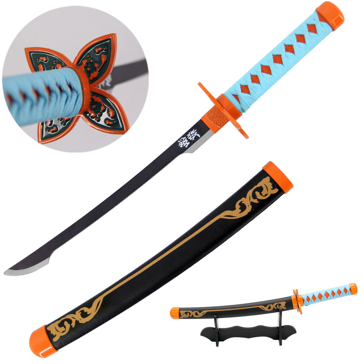 Shinobu Kocho's LNichirin Miniature Katana - Shinobu Sword - TOPHATTER'S ARMORY DEALS