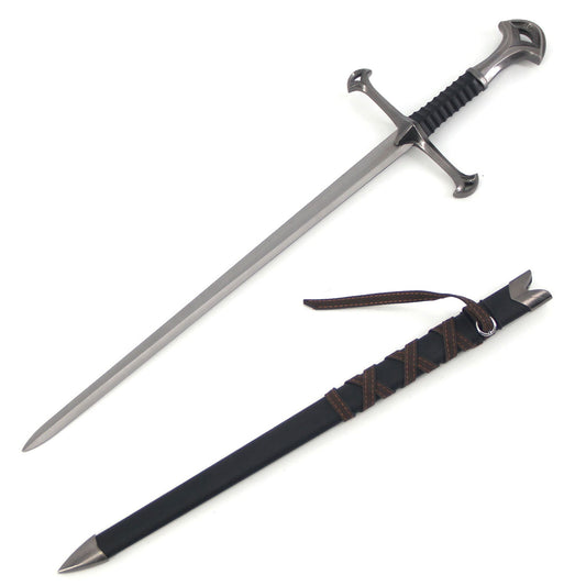 24.5 Inch Kings Short Sword with Scabbard