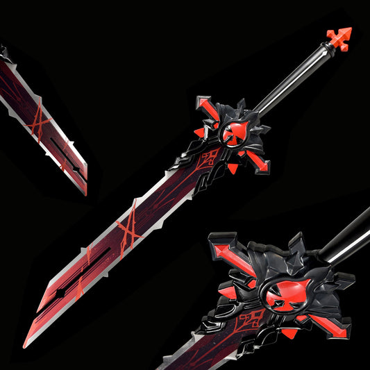 Genshin Impact - Wolf's Gravestone Claymore Carbon Steel Sword