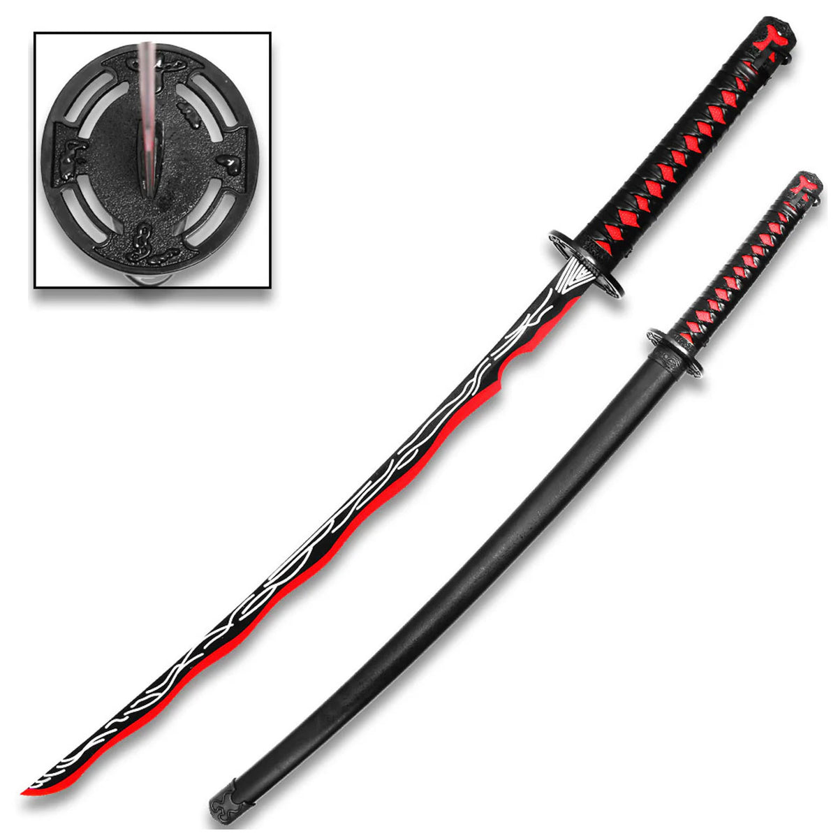 Metal Sword Katana Elden Ring - Sword Rivers of Blood - TOPHATTER'S ARMORY DEALS
