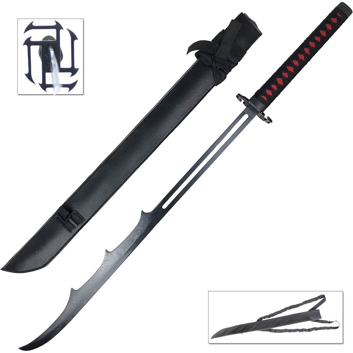 Real Kurosaki Ichigo's Tensa Zangetsu Fullbring Katana - TOPHATTER'S ARMORY DEALS