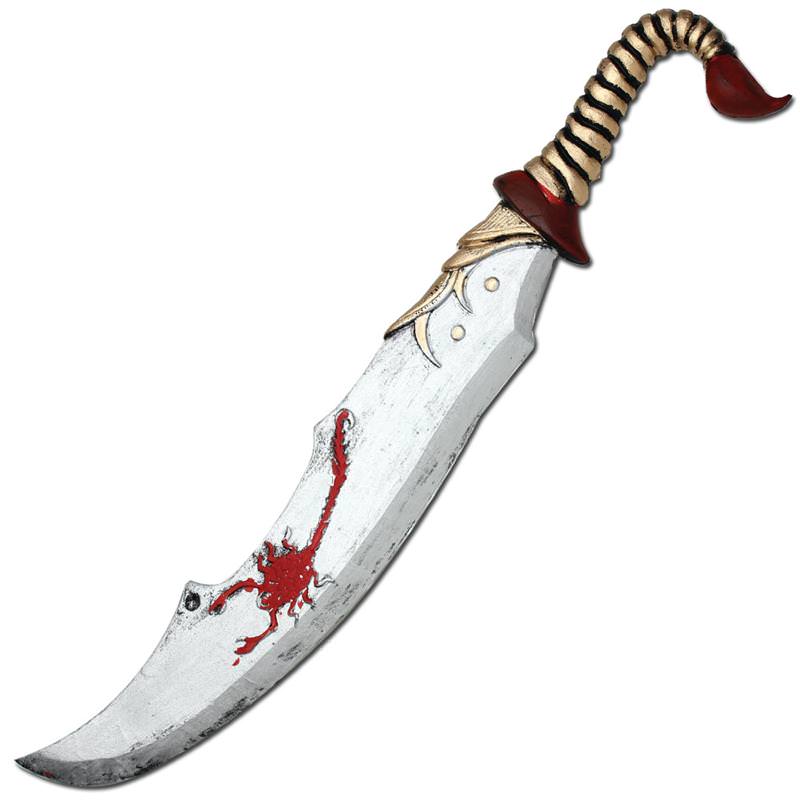 Arcadian Scorpion Desert Tribal Battle Foam Scimitar Cosplay Weapon