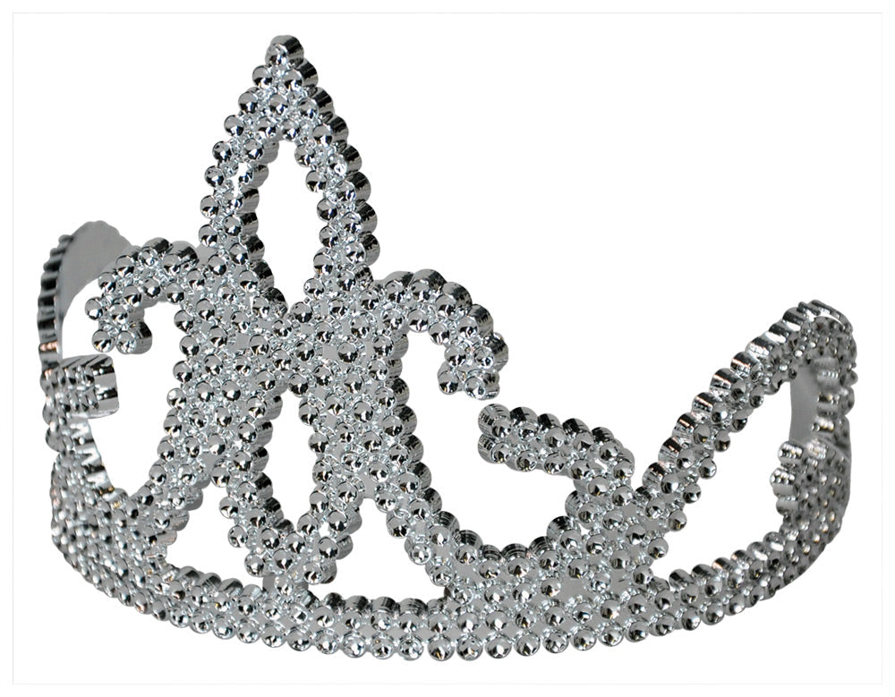 Girl's Plastic Tiara with Combs