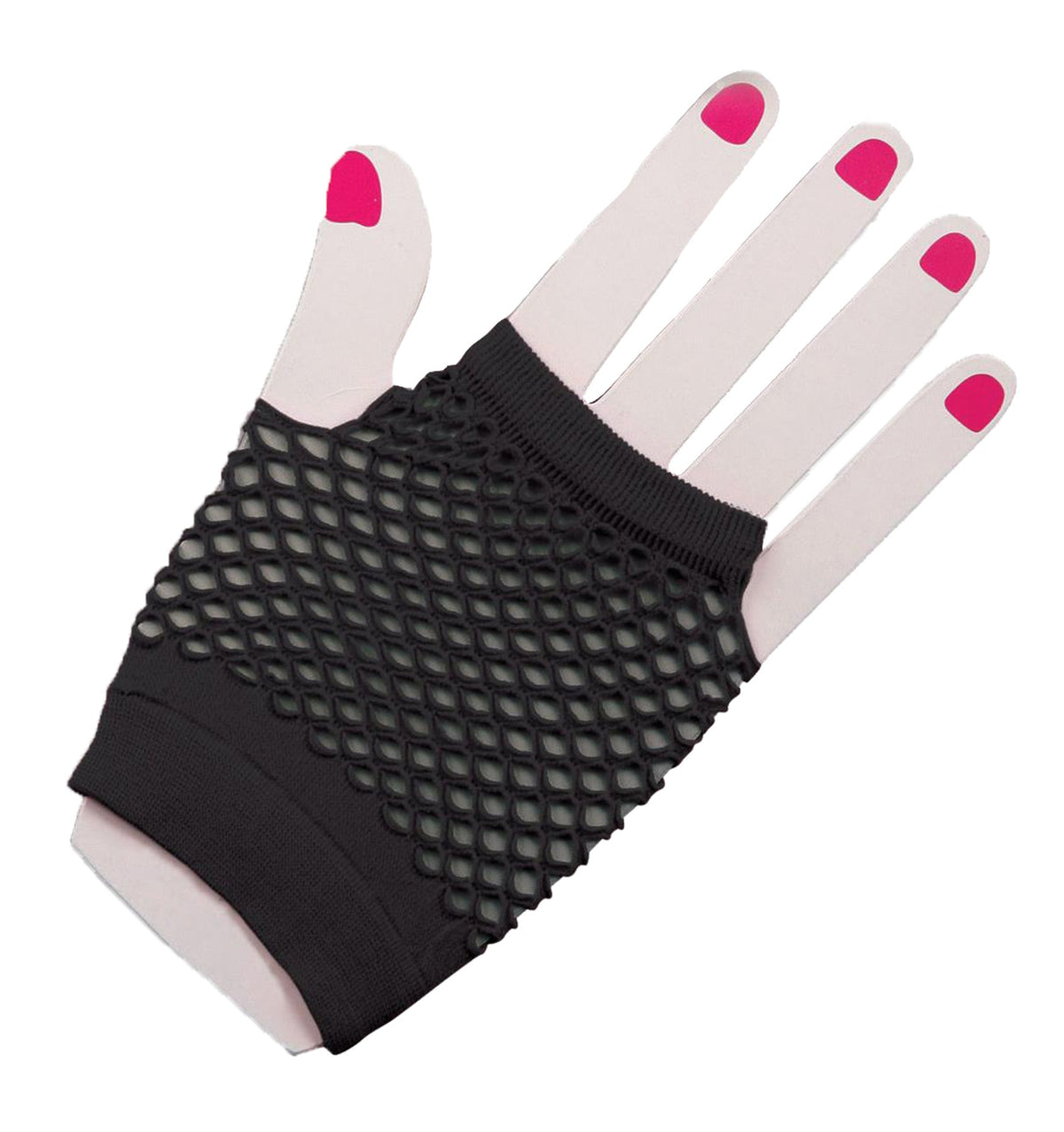 Gloves Fingerless Fishnet