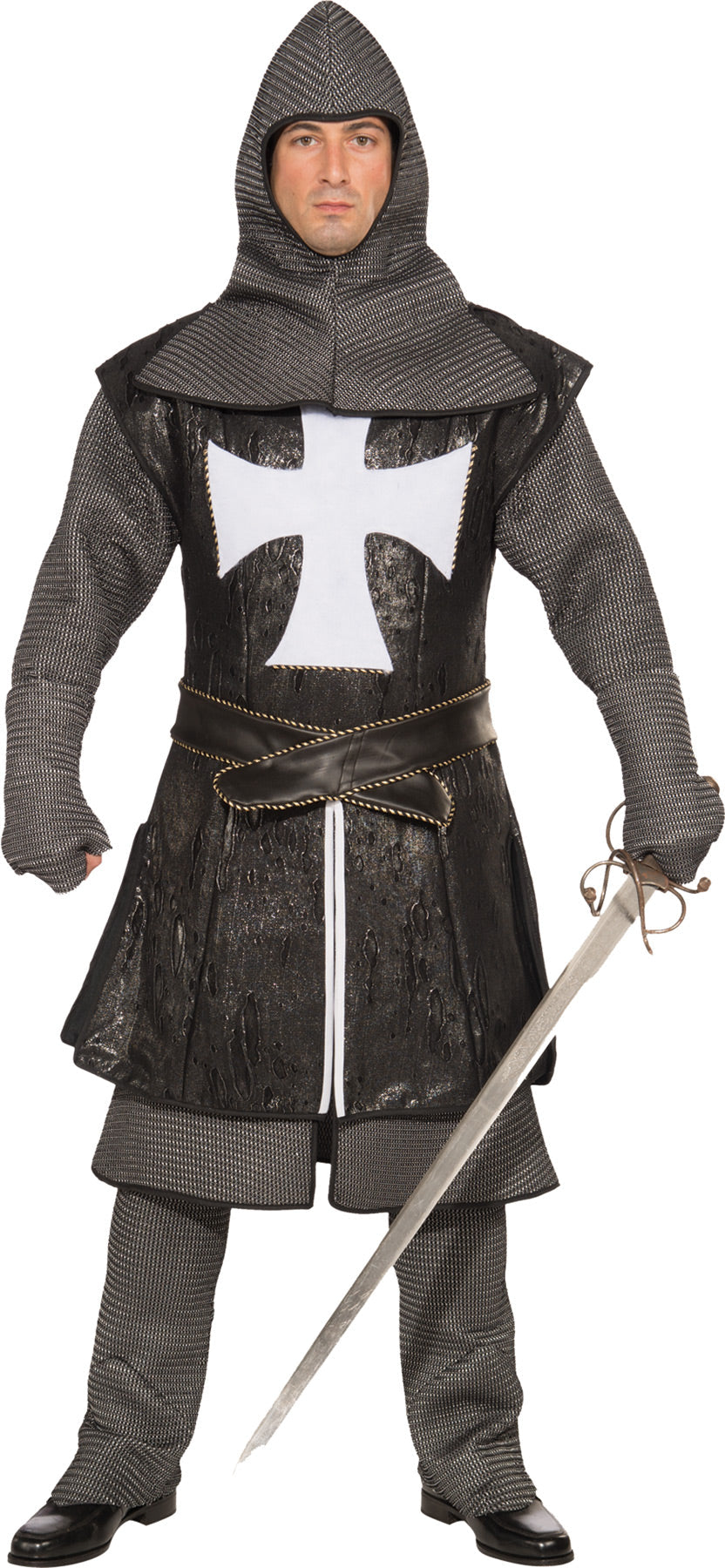 Men's Black Knight Costume