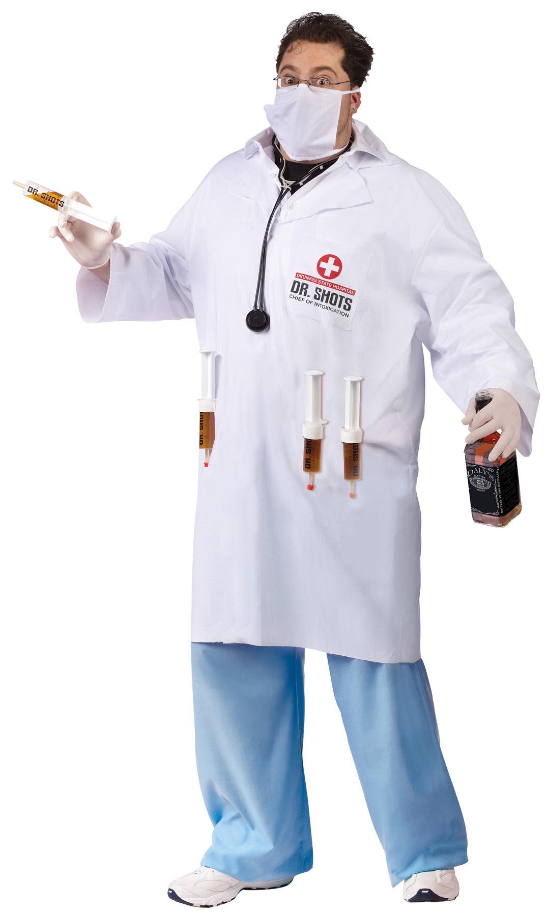 Men's Plus Size Dr. Shots