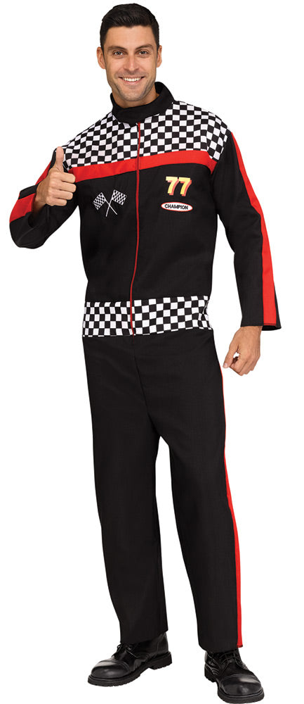 Men's Plus Size Race Car Driver