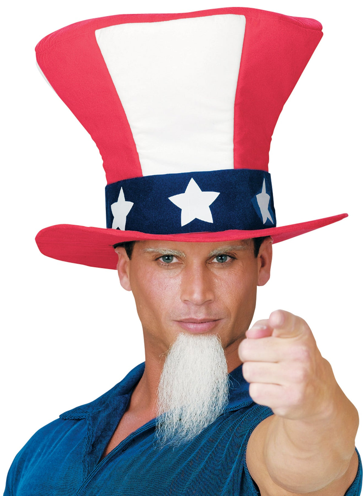 Uncle Sam Hat with Beard