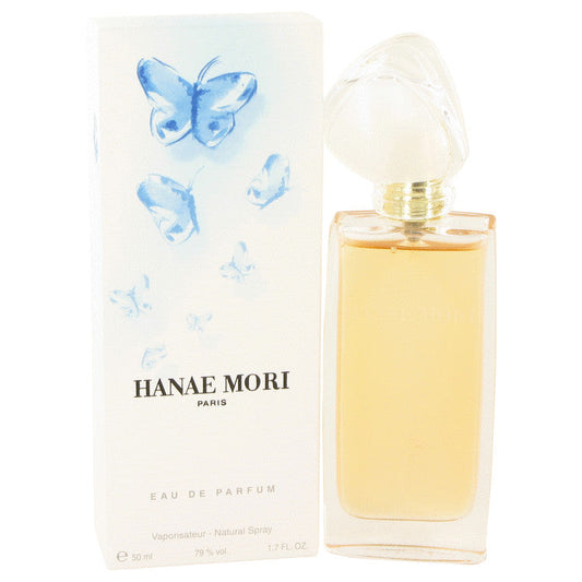 HANAE MORI by Hanae Mori Eau De Parfum Spray (Blue Butterfly) 1.7 oz for Women