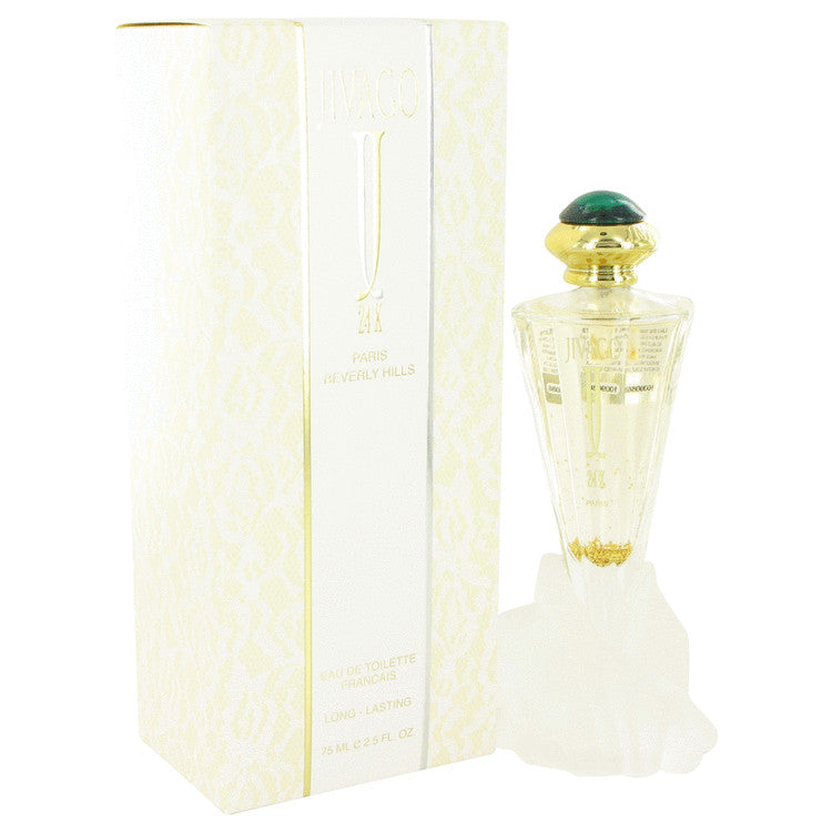 JIVAGO 24K by Ilana Jivago Eau De Toilette Spray with Base 2.5 oz for Women