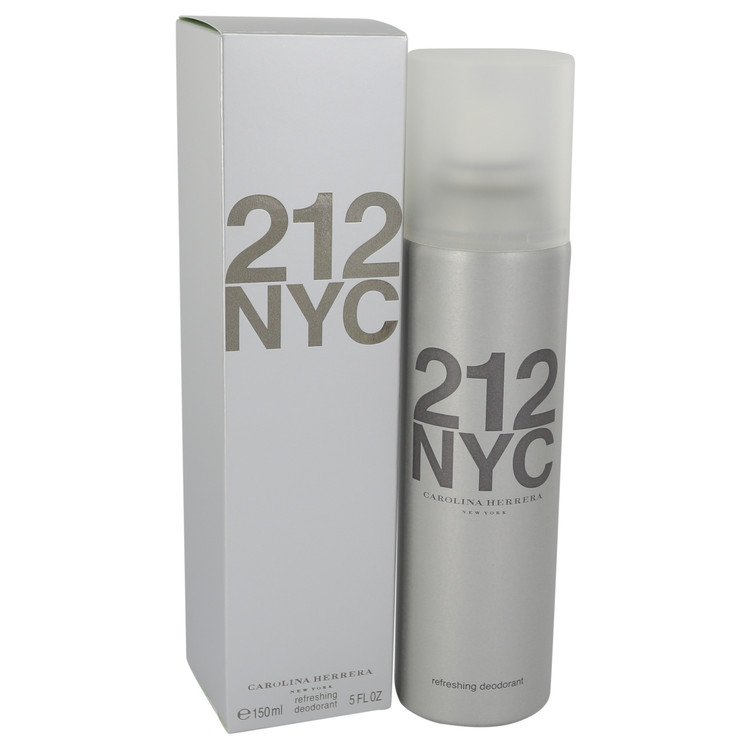 212 by Carolina Herrera Deodorant Spray (Can) 5 oz for Women