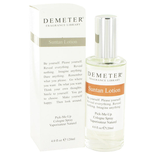 Demeter by Demeter Suntan Lotion Cologne Spray 4 oz for Women