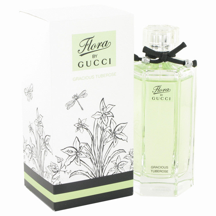 Flora Gracious Tuberose by Gucci Eau De Toilette Spray 3.3 oz for Women