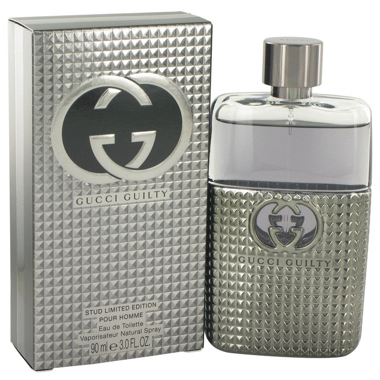 Gucci Guilty Stud by Gucci Eau De Toilette Spray 3 oz for Men