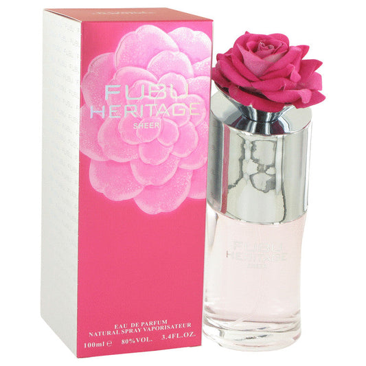 Fubu Heritage Sheer by Fubu Eau De Parfum Spray 3.4 oz for Women