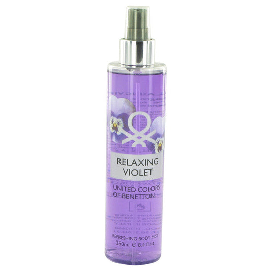 Benetton Relaxing Violet by Benetton Refreshing Body Mist 8.4 oz for Women