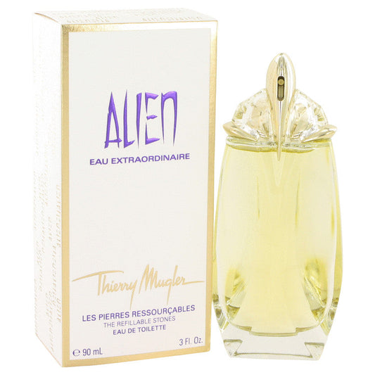Alien Eau Extraordinaire by Thierry Mugler Eau De Toilette Spray Refillable 3 oz for Women