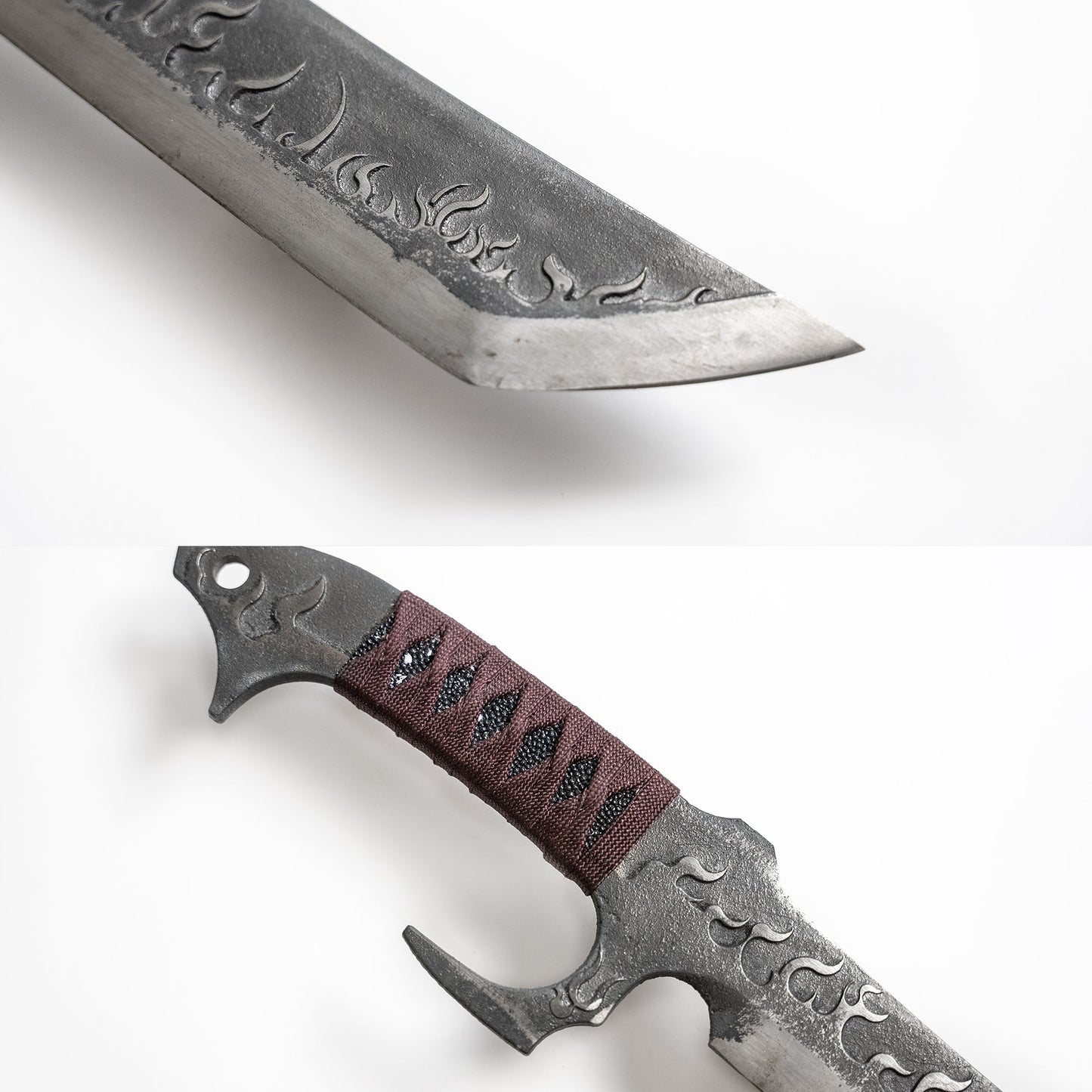 Fire and Steel - Fantasy Flame Demon Cleaver
