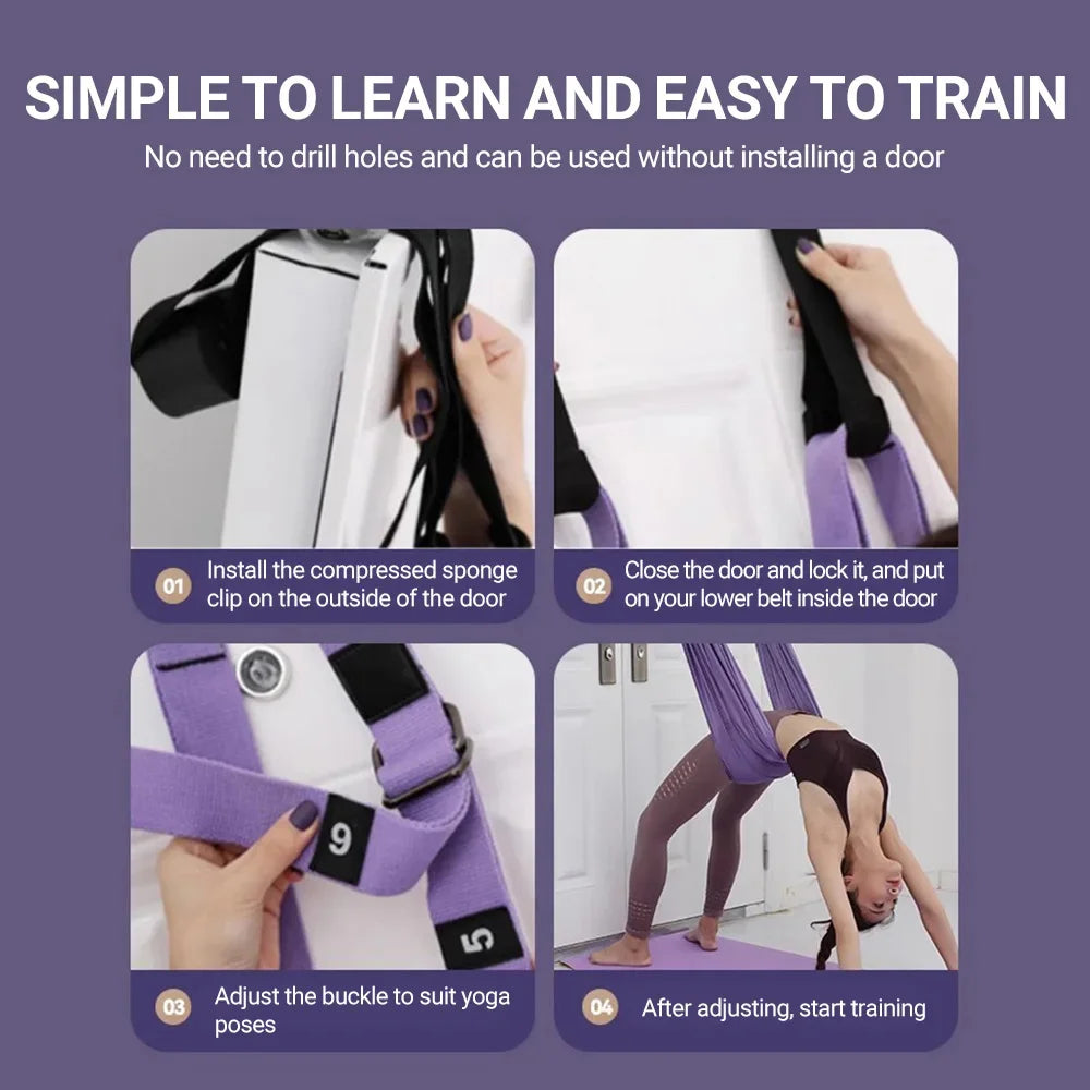 Finger Stretching Yoga Belt for Inversion Training
