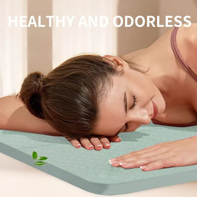 Foldable TPE Yoga Mat Non-Slip Travel Fitness Mat