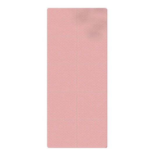 Foldable TPE Yoga Mat for Fitness & Pilates