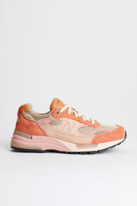 New Balance x Joe Freshgoods Made in USA 992 Rose Smoke / Misty Rose