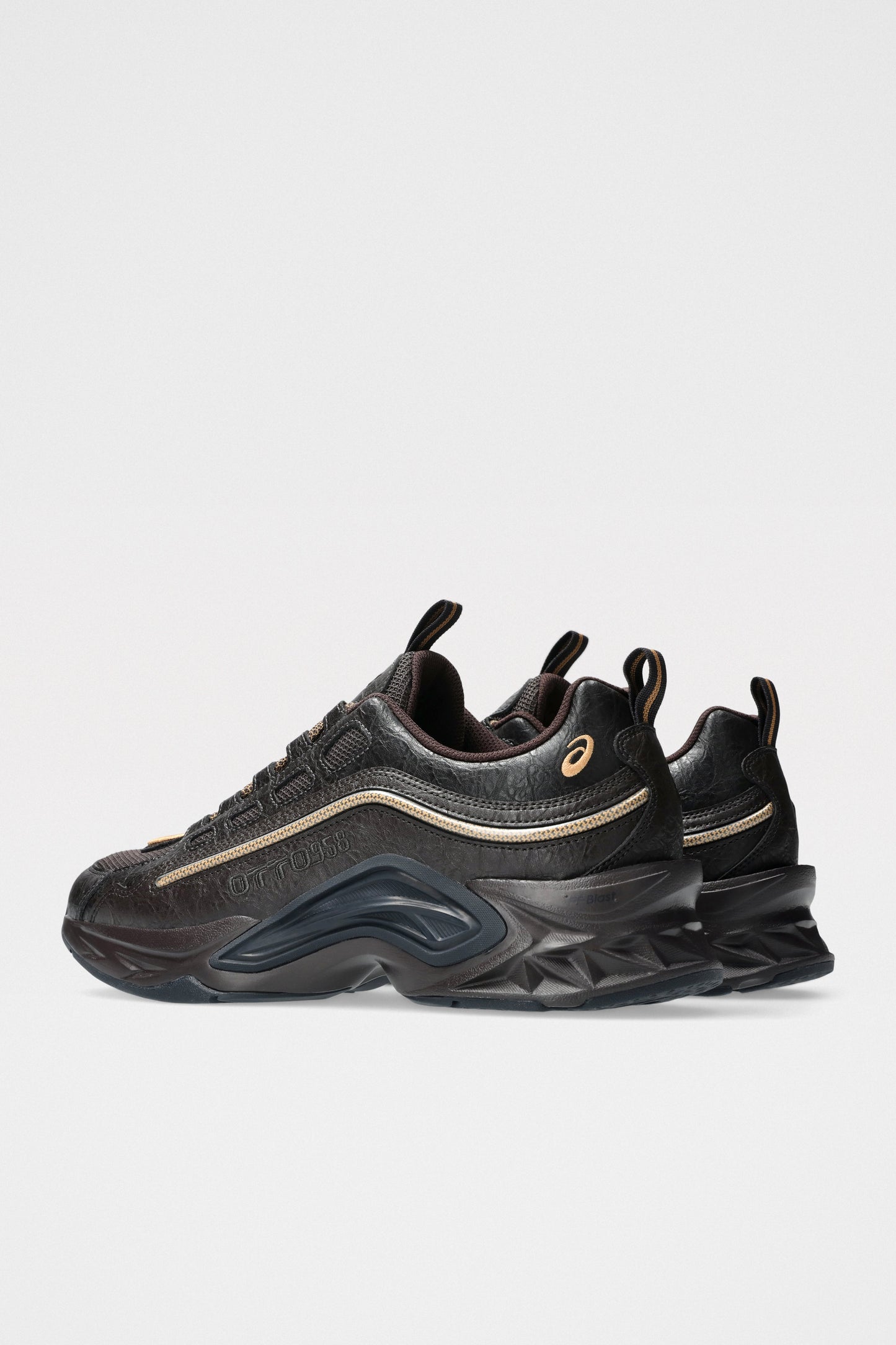 Asics x Otto 958 Protoblast-CMLVIII Dark Brown / Pure Gold