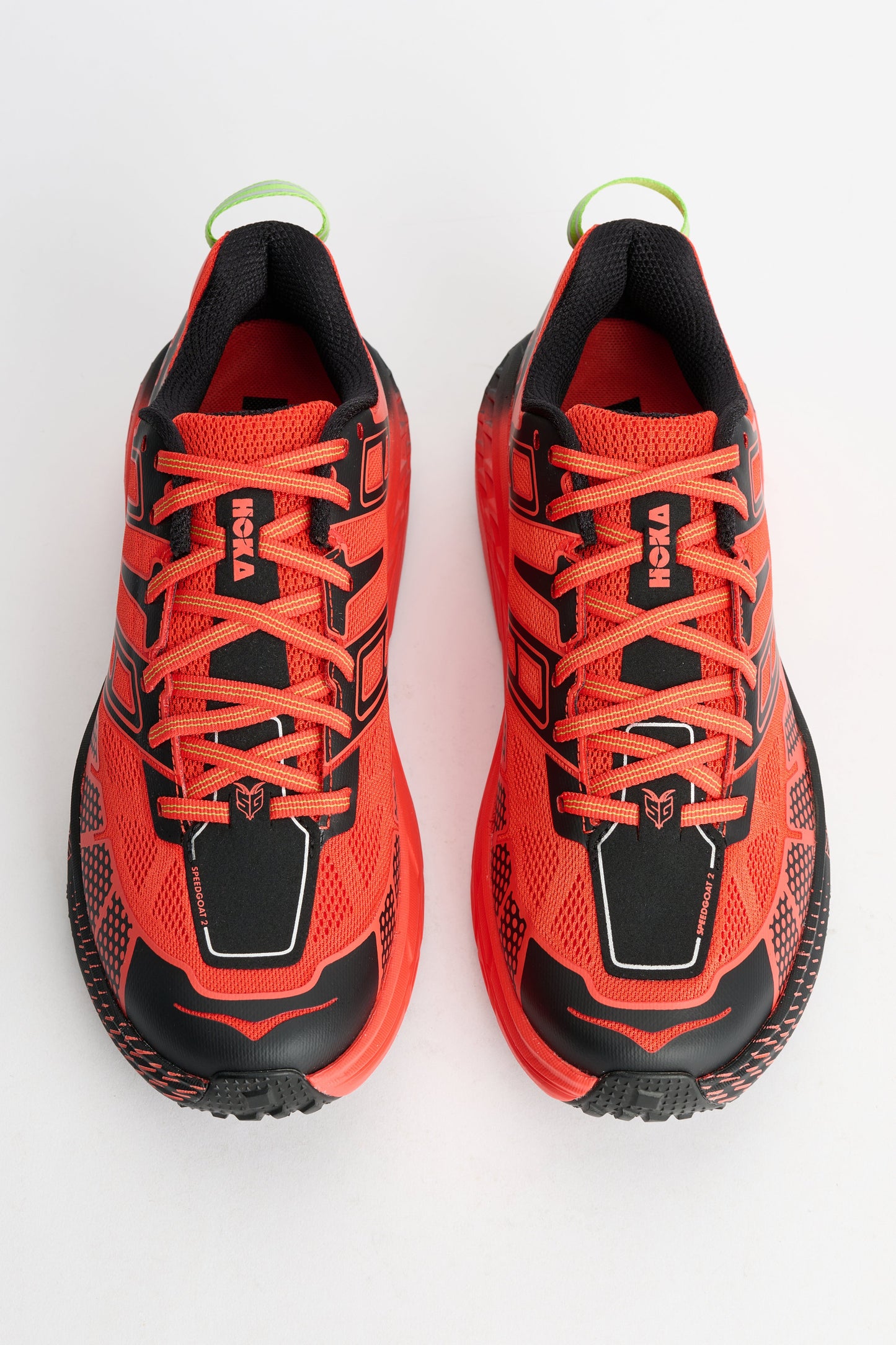 HOKA U Speedgoat 2 Tomato / Electric Green