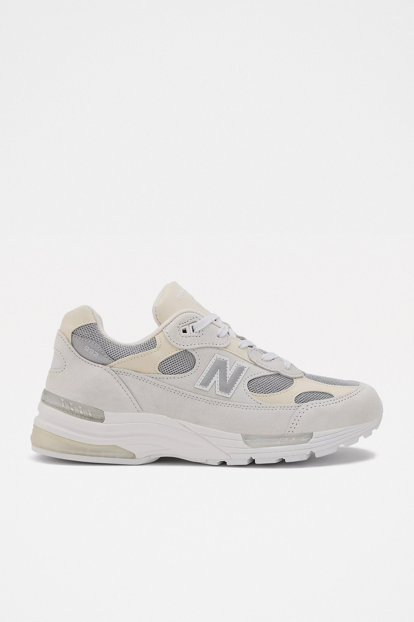 New Balance Made in USA 992 Core White / Reflection / Silver Metallic