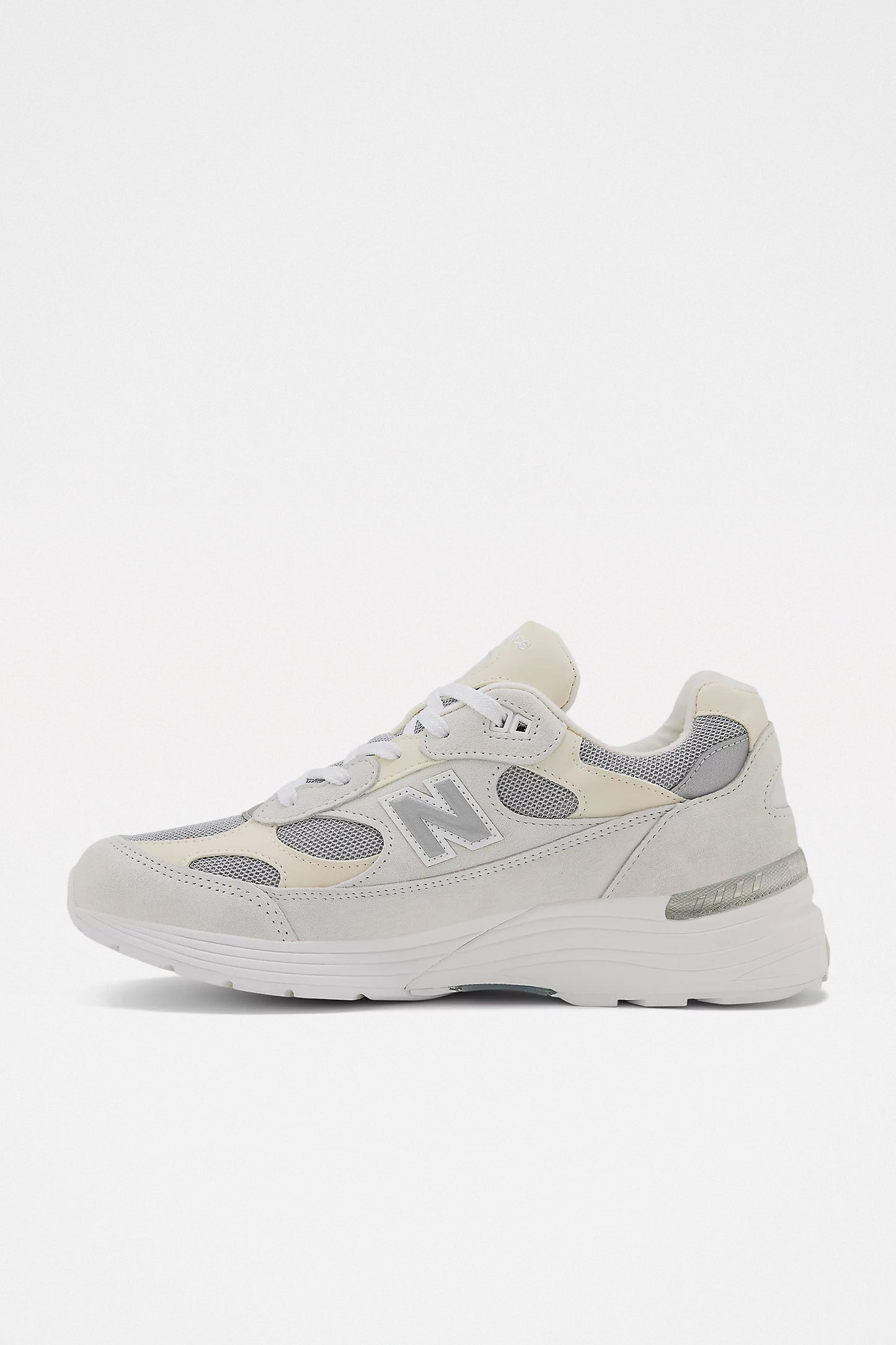 New Balance Made in USA 992 Core White / Reflection / Silver Metallic