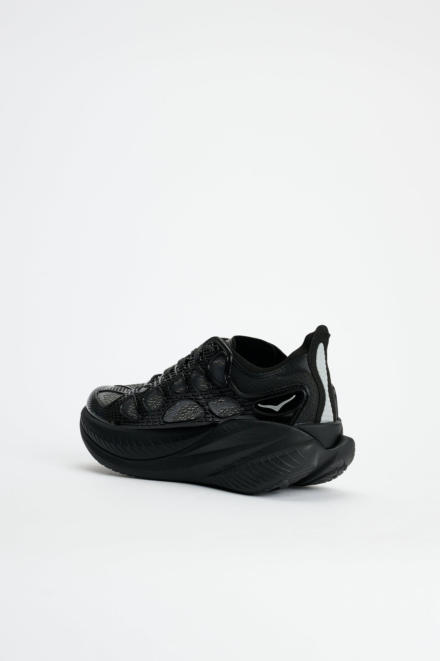 HOKA U Mach x Caged Black / Midnight Blue