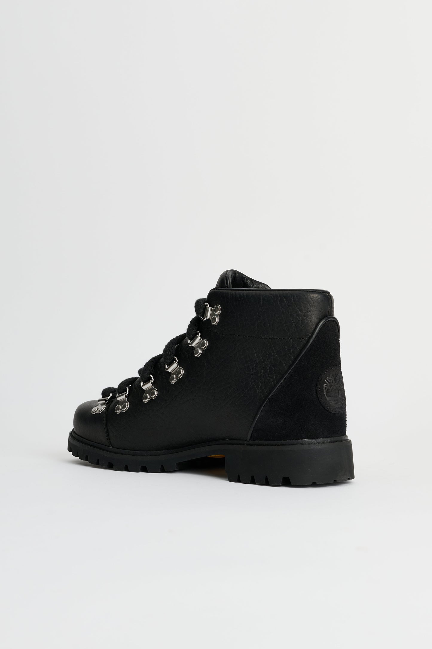 Timberland Authentic Hike Mid Lace Up Boot Black Full Grain