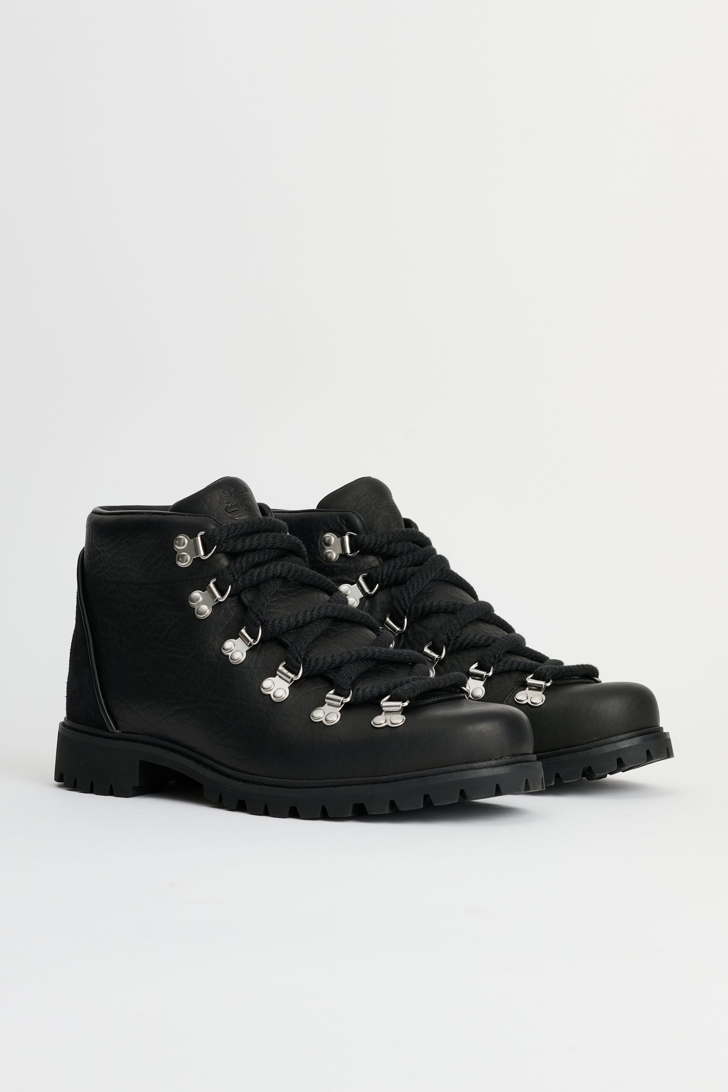 Timberland Authentic Hike Mid Lace Up Boot Black Full Grain
