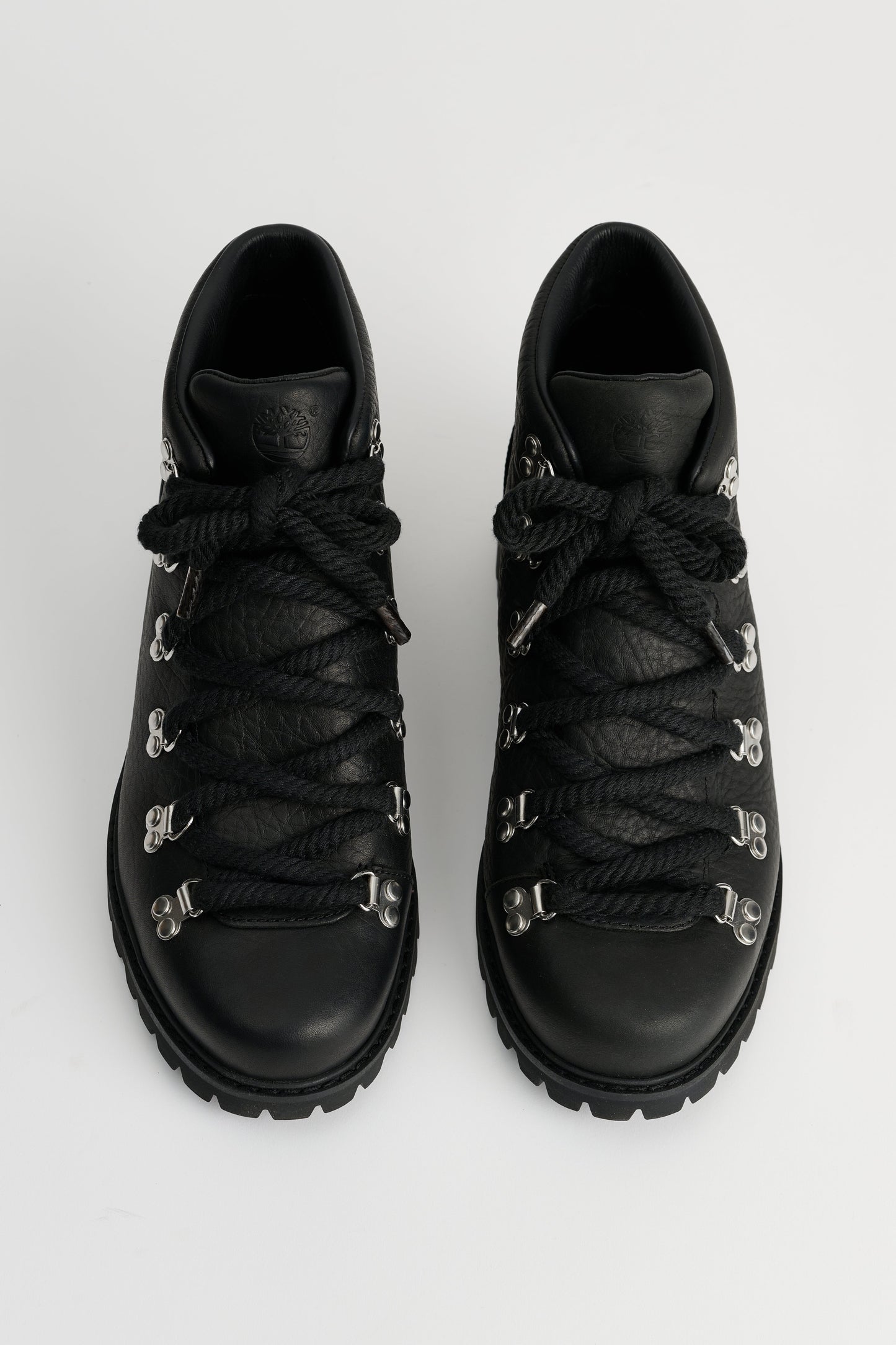Timberland Authentic Hike Mid Lace Up Boot Black Full Grain