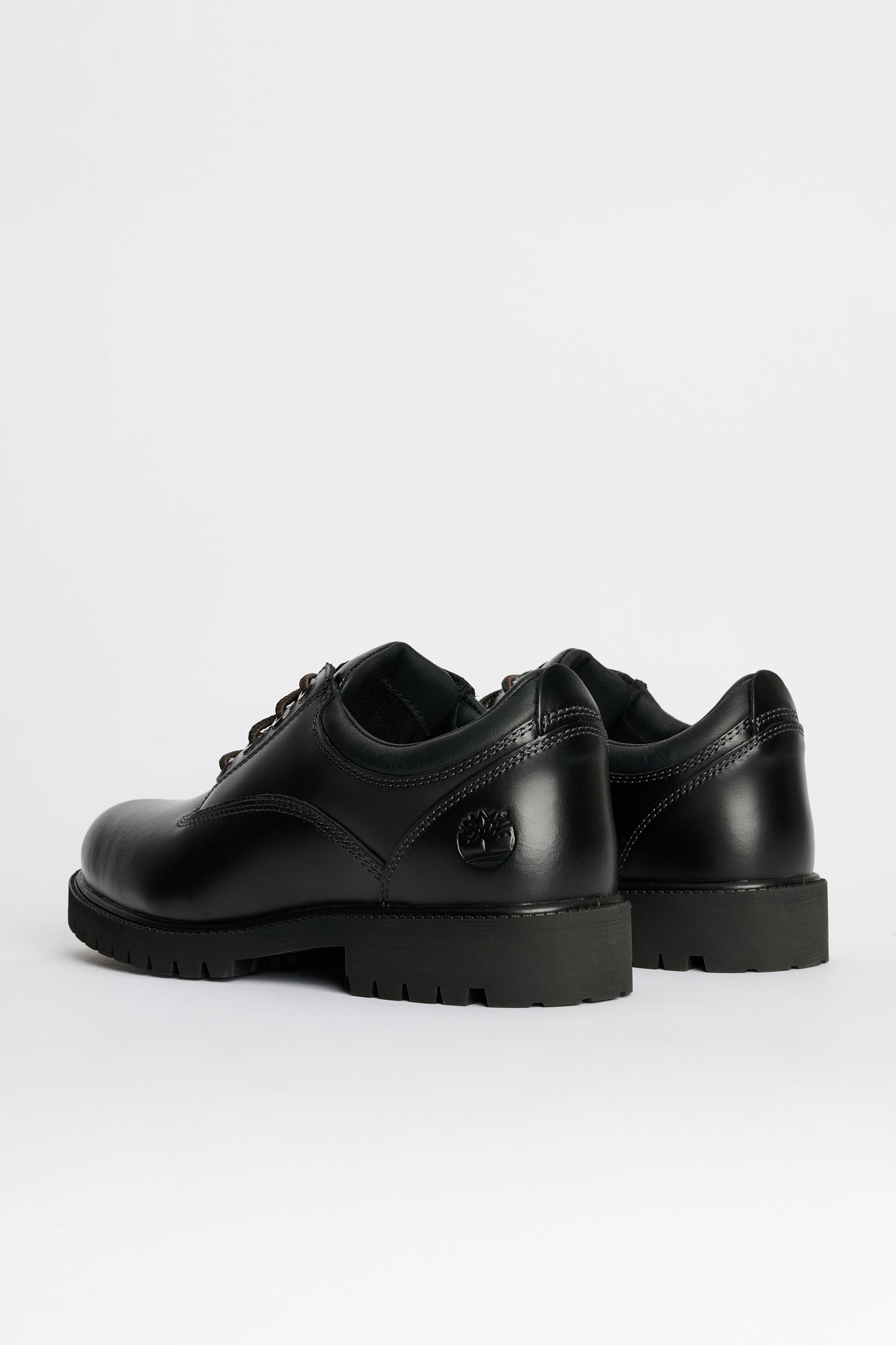 Timberland Heritage Lace Up Shoe Black Full Grain