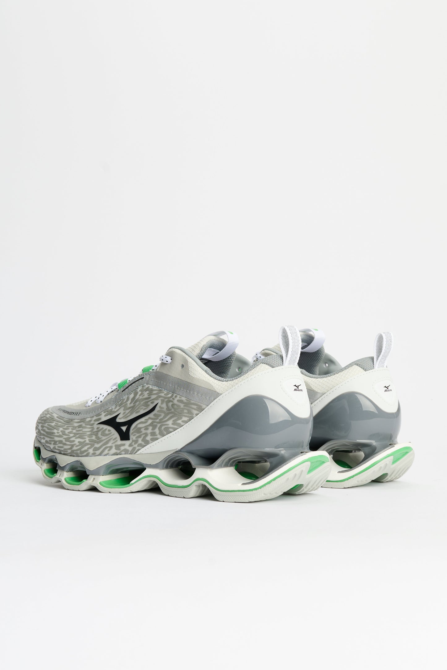 Mizuno Wave Prophecy 13.2 Harbor Mist / Black / Vibrant Green