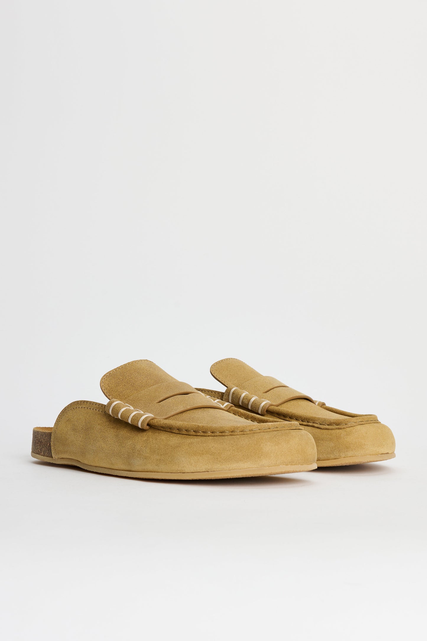 JW Anderson Stitch Loafer M Mustard