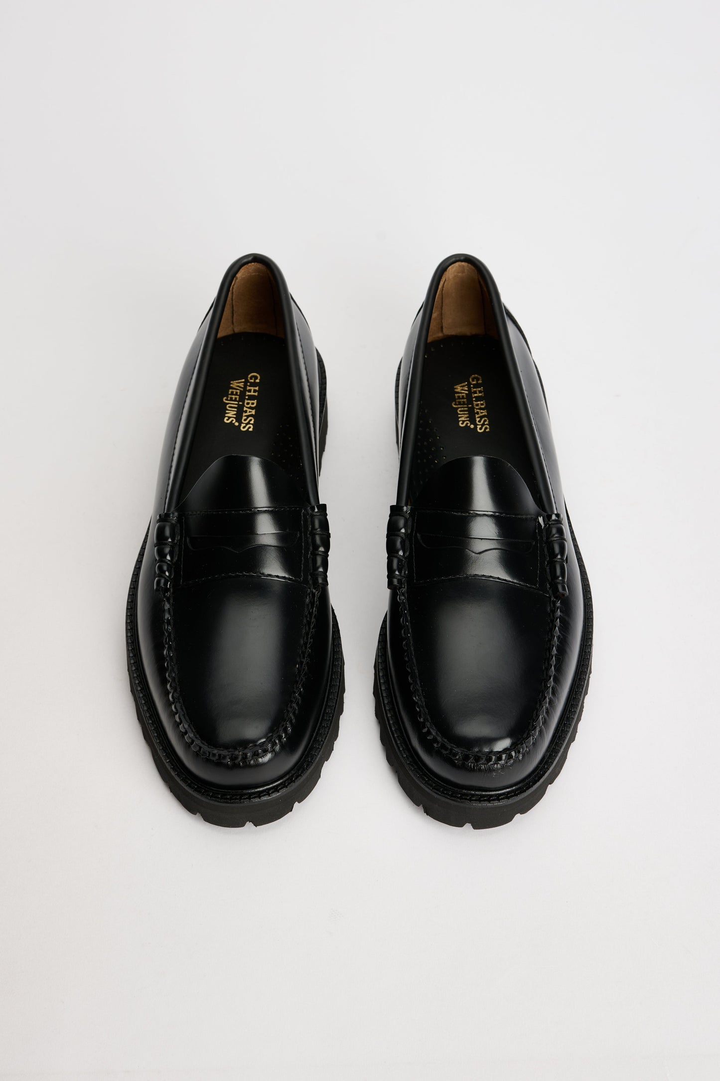 G.H. Bass Weejuns 90s Larson Penny Loafer Black Leather