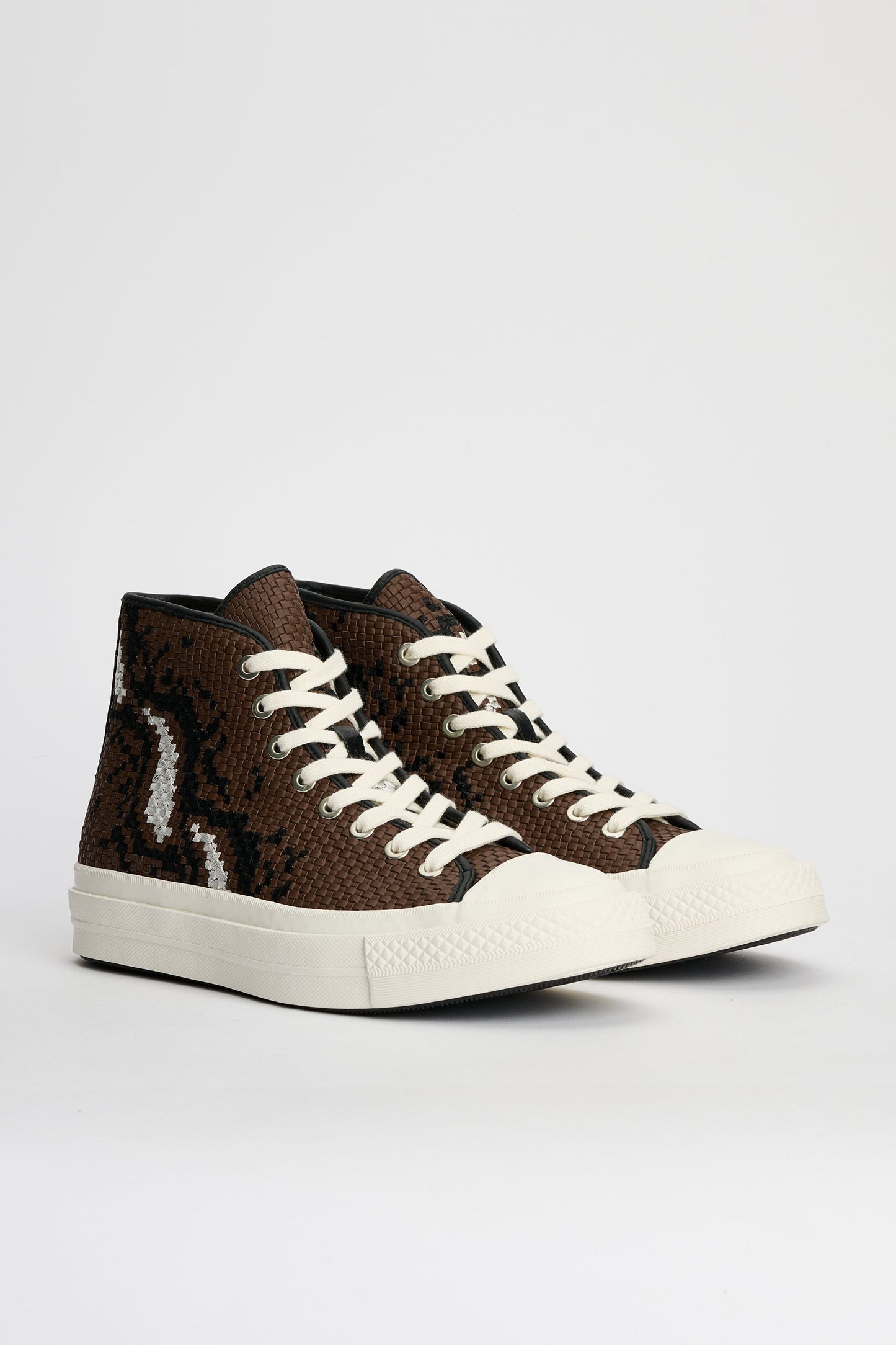 Converse First String Chuck Taylor All Star Woven Leather Brown