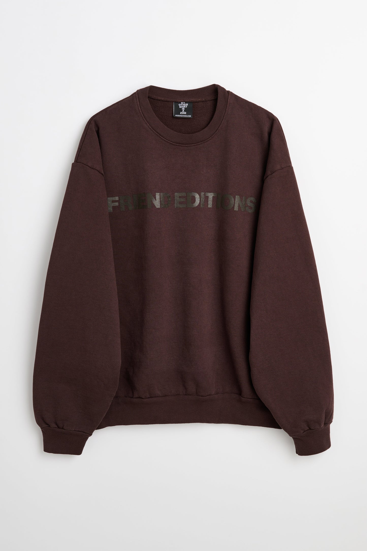Friend Editions Monogram Crewneck Brown / Brown