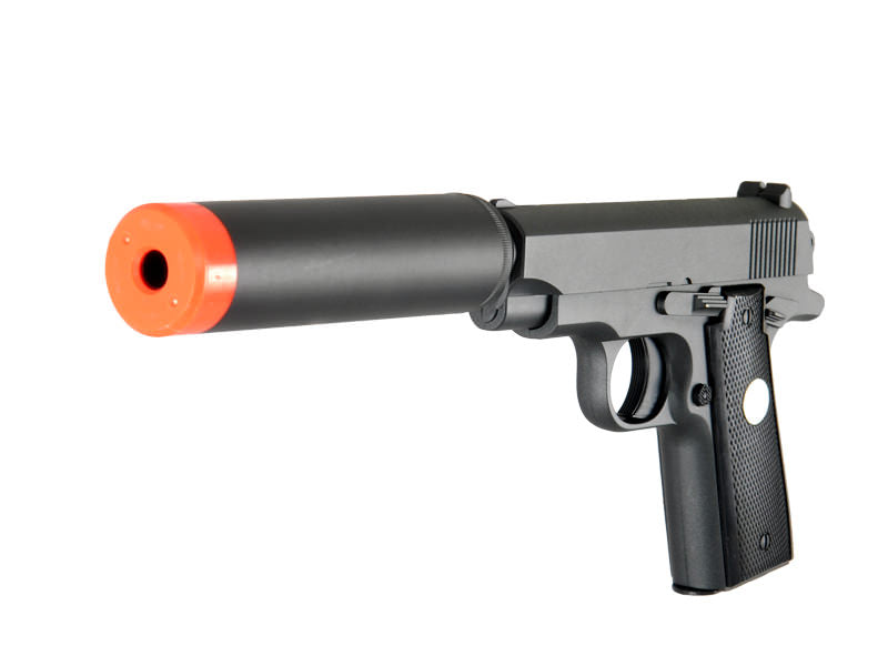 All NEW G2A Full Metal Airsoft Handgun bbs Pistol With Silencer - TOPHATTER'S ARMORY DEALS